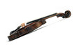 Photo: classical violin instrument in side view classical violin instrument in side view