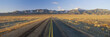 Road through desert