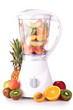 blender with fruits