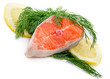 Photo: Salmon with dill and lemon Salmon with dill and lemon