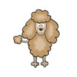 Vector: Cartoon dog Cartoon dog