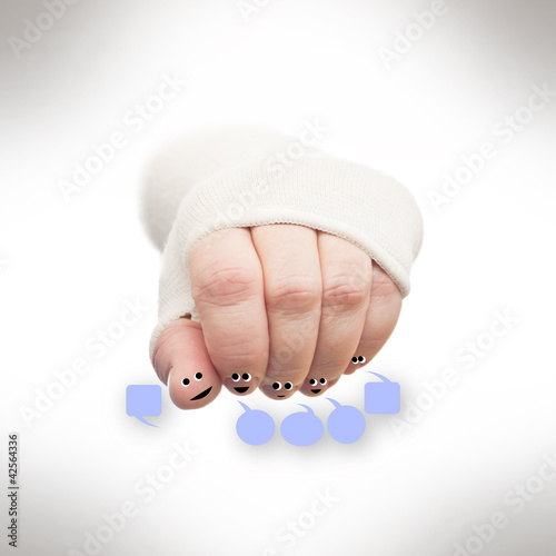 Foto: hand - klatsch und tratsch im krankenhaus hand - klatsch und tratsch im krankenhaus