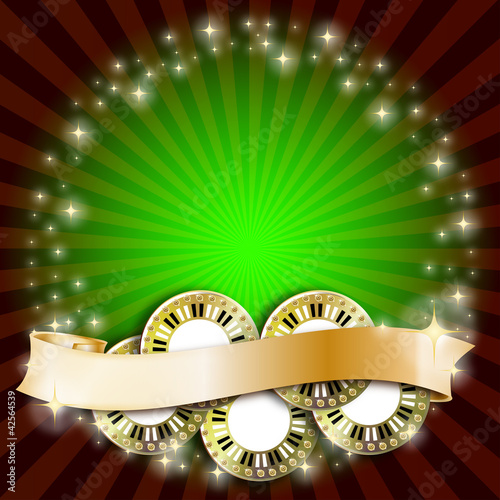 Vektor: hintergrund banner - casino hintergrund banner - casino