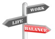 Work Life Balance signpost