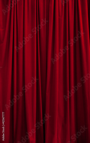 Photo: Red curtain c Red curtain c