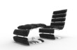 Modern Leather Relaxing Armchair 1