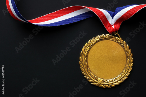 Photo: Olympic gold medal Olympic gold medal
