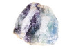 Foto: Stone slice with crystals of natural fluorite Stone slice with crystals of natural fluorite