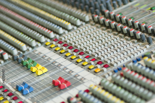 Photo: Sound control keyboard Sound control keyboard