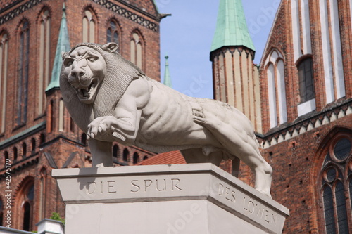 Foto: Löwendenkmal - Schwerin Löwendenkmal - Schwerin
