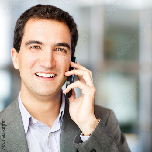 Foto: Businessman on the phone Businessman on the phone