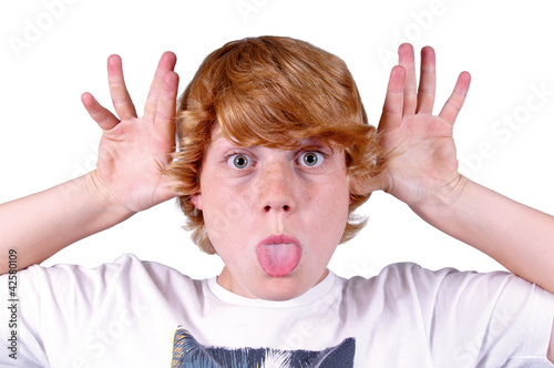 Foto: Frecher Teenager Frecher Teenager