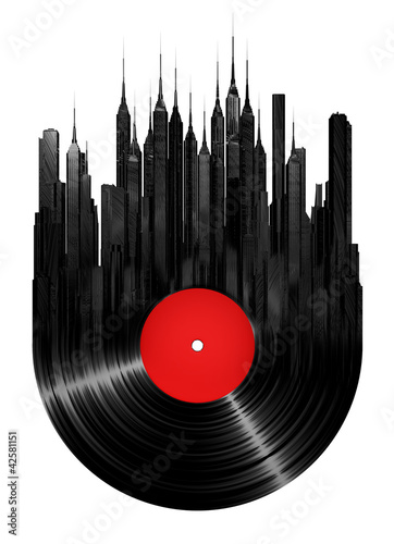 Photo: Vinyl city Vinyl city