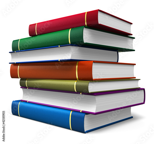 Illustrazione: Set of color books Set of color books
