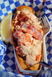 Take-Out Lobster Roll; from above