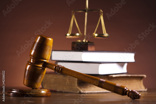 Photo: Law and justice concept Law and justice concept