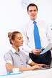 Foto: Business woman in office Business woman in office