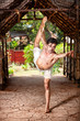 Photo: Yoga natarajasana in India Yoga natarajasana in India