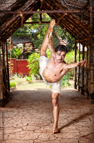 Photo: Yoga natarajasana in India Yoga natarajasana in India