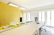 modern office interior design, files on the desk
