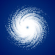 Hurricane from space