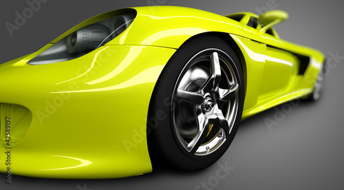 Illustration: sport car sport car