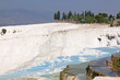 Travertine pools and terraces at Pamukkale, Turkey
