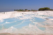 Travertine pools and terraces at Pamukkale, Turkey