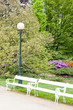park in Karlovy Vary (Carlsbad), Czech Republic