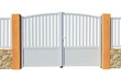Portail en PVC