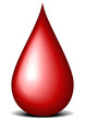 drop of blood
