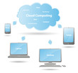 Cloud computing icon