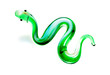 Glass green snake