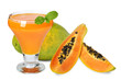 blended papaya juice