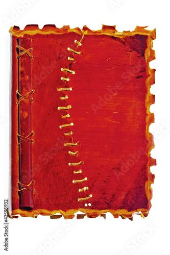 Foto: Altes Tagebuch mit Ledereinband Altes Tagebuch mit Ledereinband