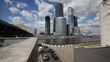 Video: Skyscrapers of Moscow City TimeLapse Skyscrapers of Moscow City TimeLapse