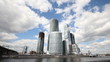 Skyscrapers of Moscow City TimeLapse