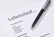 Lebenslauf für Bewerbung
