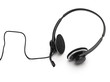 Photo: headset on a white background headset on a white background