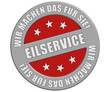 Schild graurot rt WMDFS EILSERVICE
