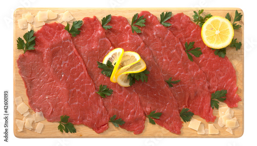 Photo: Carpaccio di carne di bovino Carpaccio di carne di bovino