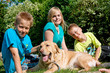 kinder mit hund