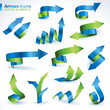 Set of vector arrows icons