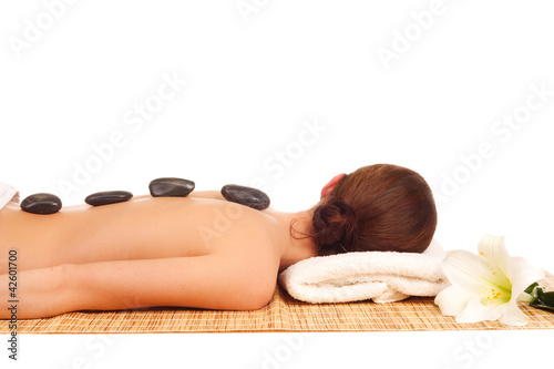 Foto: massage mit lavasteinen massage mit lavasteinen
