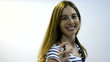 chica riendo