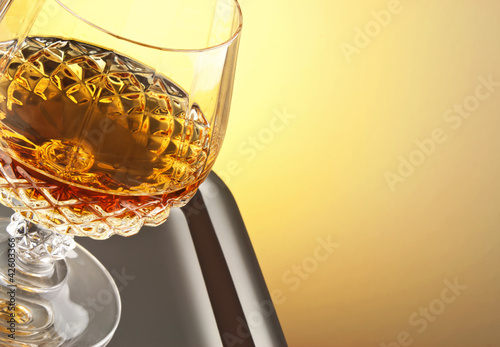 Photo: Whiskey in stem glass Whiskey in stem glass