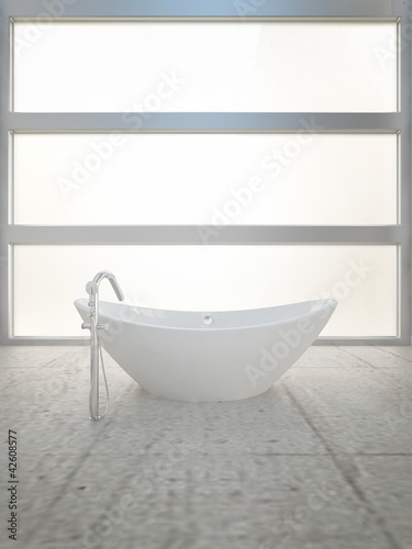 Ilustración: Modern Luxury Bathroom Design Interior Modern Luxury Bathroom Design Interior