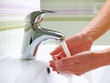 Foto: Washing Hands. Cleaning Hands. Hygiene Washing Hands. Cleaning Hands. Hygiene