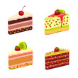 Vector: Pieces of cake Pieces of cake