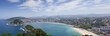 Panorámica de la Bahía de San Sebastián